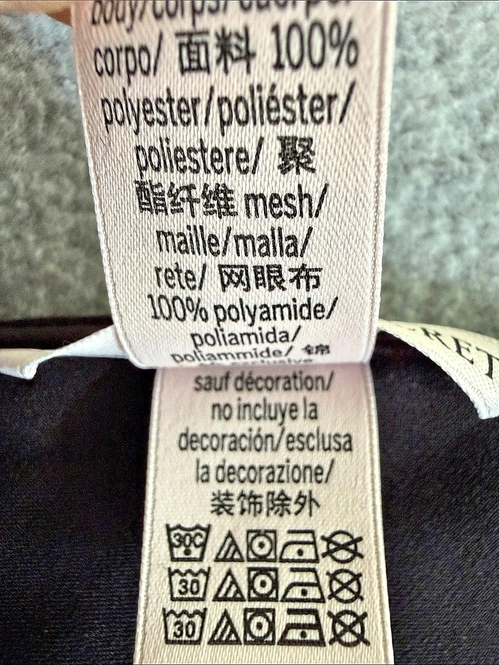 Victoria's Secret Black Lace Mesh Camisole XXL Dark Romantic Coquette Boudoir - Picture 8 of 11
